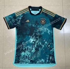 (s-4xl)2023-24 Germany Away Green Thailand Soccer Jersey-818