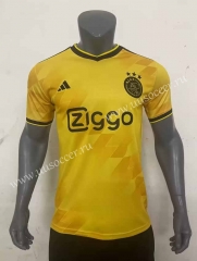 2023-24 Ajax Yellow Thailand jersey  AAA-416
