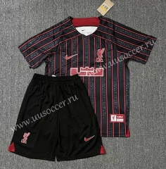 2023-24 Liverpool  Red&Black Thailand Soccer Uniform-WD