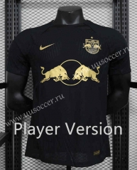 Player Version 2023-24 New York Red Bulls Black Thailand Soccer Jersey AAA-888