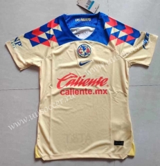 2023-24 Club America Home Yellow Female Thailand Soccer Jersey AAA-912
