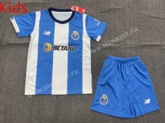 2023-24  Porto Home Blue  kids Soccer Uniform-1506