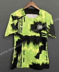 2023-24 VfL Wolfsburg  Green Thailand Soccer Jersey AAA-9171