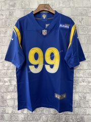 2023-24 NFL Rams Blue#99Jersey