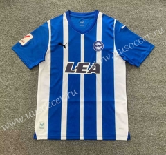 2023-24  Deportivo Alavés Home Blue&White Thailand Soccer Jersey AAA-512