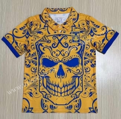 2023-2024 Tigres UANL Yellow Thailand Polo Shirt-912