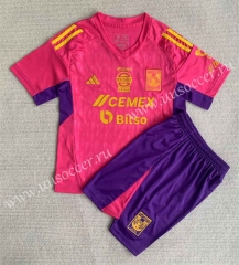 2023-24 Tigres UANL Goalkeeper Pink Soccer Uniform-AY