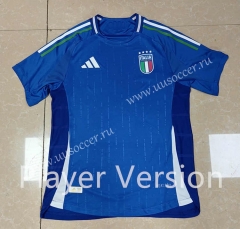 Player Version 23-24  Italy Home Blue Thailand Soccer Jersey AAA-888