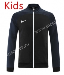23-24 Nike Cai Black  Thailand Kids/Youth Soccer Jacket-LH