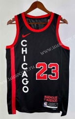 2024 City Edition Chicago Bulls Black #23 NBA Jersey-311