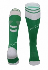 2023-24 Real Betis Away White&Green   Soccer Socks
