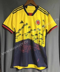 2023-2024 Colombia Home Yellow Thailand Soccer Jersey AAA-9171