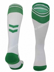 2023-24 Real Betis Home  White   Soccer Socks