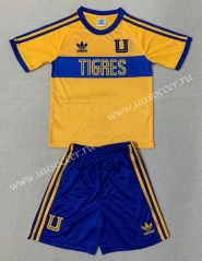 23-24 Tigres UANL Yellow Soccer Uniform-AY