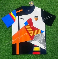 ( S-4XL ) 2023-2024 Valencia Colorful Thailand Soccer Jersey AAA-403