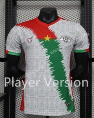 Player Version 2024-2025 Burkina Faso White Thailand Soccer Jersey AAA-888