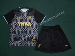 2024-2025 Liverpool Jointly-Designed Grey Soccer Uniform-6748