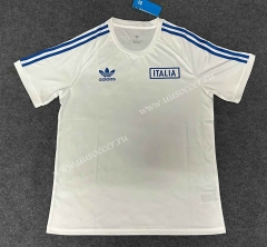 (s-4xl)Retro Version Italy White Thailand Soccer Jersey AAA-3066