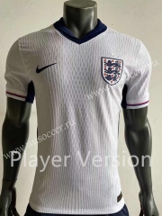 (S-3XL) Player Version 2024-2025 England Home White Thailand Soccer Jersey AAA-518
