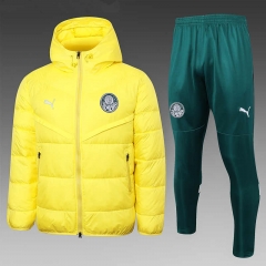 2023-2024 SE Palmeiras Yellow Cotton Suit With Hat-815