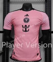 Player version  2024-25 Inter Miami CF Home Pink Thailand Soccer Jersey AAA-888