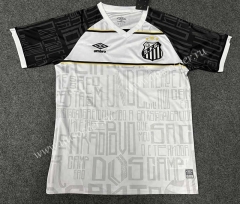 2024-2025 Santos FC Souvenir Edition White Thailand Soccer Jersey AAA-GB