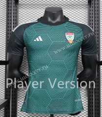 Player Version 2024-2025 UAE Away Green Thailand Soccer Jersey AAA-888