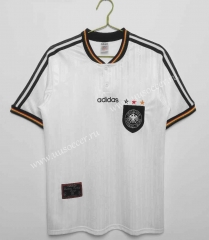 Retro Version 1996 Germany Home White Soccer Jersey AAA-C1046