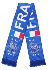 France Blue Soccer Scarf