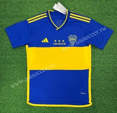 (S-4XL) 2023-2024 Boca Juniors Blue Thailand Soccer Jersey AAA-403