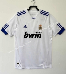 Retro Version 2010-11 Real Madrid Home White Thailand Soccer Jersey AAA-811