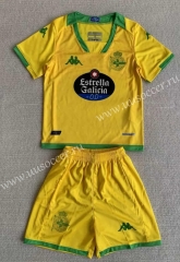 2023-2024 Deportivo La Coruña  Away Yellow Soccer Uniform-AY