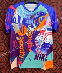 2023-2024 Barcelona Colorful Thailand Training Soccer Jersey-6486