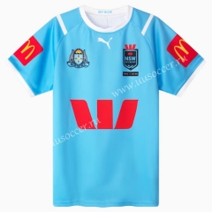 2024 NSW Blues Away Blue Thailand Rugby Jersey