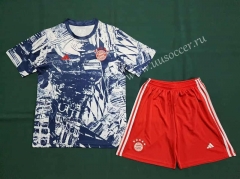 2024-2025 Bayern München Blue&White Soccer Uniform-3454