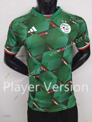 Player Version 2024-2025 Algeria Away Green Thailand Soccer Jersey AAA-9926