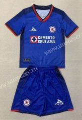 2023-24 Cruz Azul  Home Blue Soccer Uniform-AY