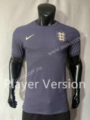 Player Version 2024-2025 England Away Royal Blue Thailand Soccer Jersey AAA-4691