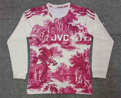 2024-2025 Arsenal Pink LS Thailand Soccer Jersey AAA-709