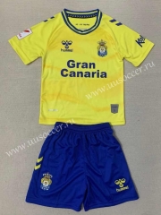 2023-2024 UD Las Palmas Home Yellow Soccer Unifrom-AY