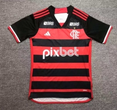 2024-2025 Flamengo Home Red&Black Thailand Soccer Jersey AAA-417