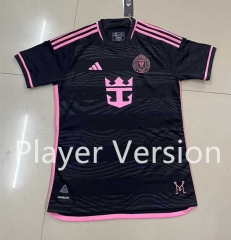 Player Version 2024-2025 Inter Miami CF Away Black Thailand Soccer Jersey AAA-888