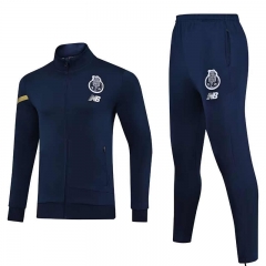 2023-2024 Porto Royal Blue Thailand Soccer Jacket Uniform-HR