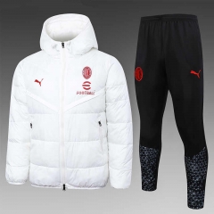 2023-2024 AC Milan White Cotton Suit With Hat-815