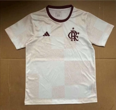 2024-2025 special edition Flamengo White&Pink Thailand Soccer Jersey AAA