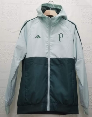 2024-2025 SE Palmeiras White&Green Thailand Soccer Jacket With Hat-8268