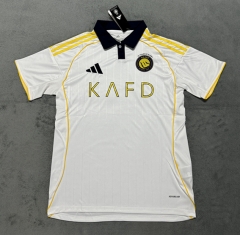 （s-4xl）2025-26 Al Nassr FC 2nd Away White Thailand Soccer Jersey AAA-4506