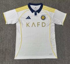 25-26 Al Nassr FC 3rd Away White Thailand Soccer Jersey AAA-2483