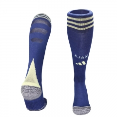 25-26 Ajax Away Blue  Soccer Socks
