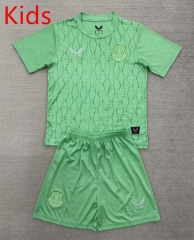 2025-26 Everton Goalkeeper Green Kids/Youth Soccer Uniform-AY